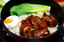 网红猪脚饭,舌尖上的美食传奇